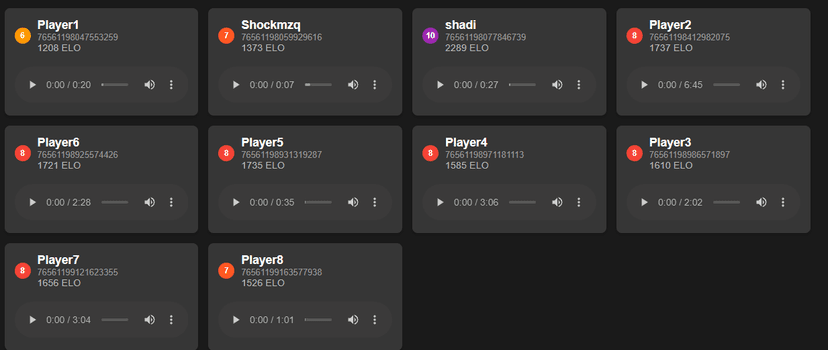 Upload demo